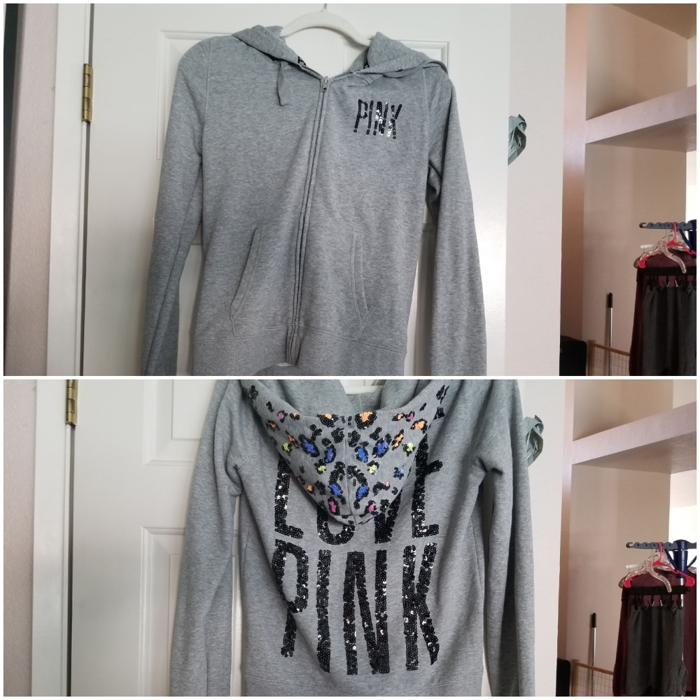 Victoria Secret Pink Zippered Jacket